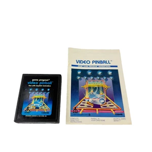 Cartucho y manual de video pinball Atari 2600 CX2648 - Acción clásica de pinball - Imagen 1 de 9
