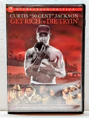 GET RICH OR DIE TRYIN' DVD WIDESCREEN 2005 *BUY 2 GET 1 FREE**TRACKING INCLUDED* - Image 1 of 2