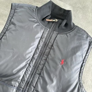 Polo Ralph Lauren Men's Down Full Zip Puffer Vest Navy Medium - Picture 1 of 11