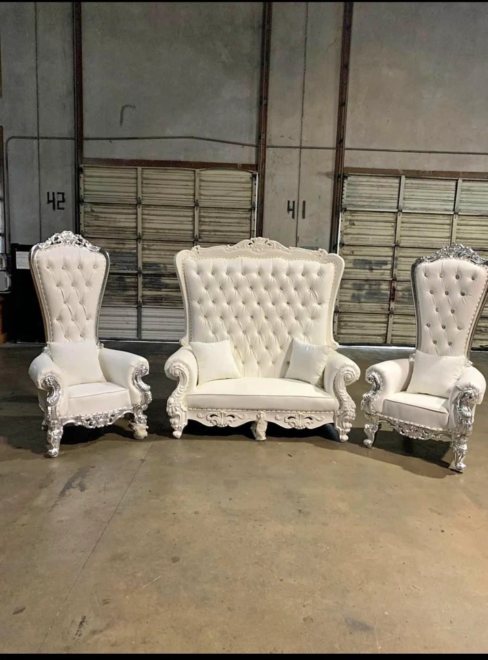Silla Trono Banquete Asientos Loveseat Banquete Loveseat Trono Sillas Foto 1 de 1