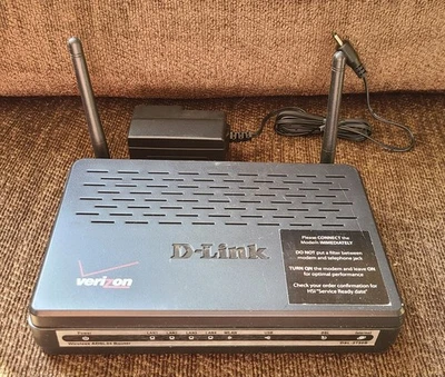 D-Link DSL-2750B 300 Mbps 4-Port Wireless N Router With Charger - Image 1 of 4