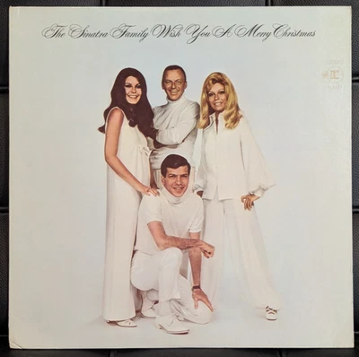 The Sinatra Family Wish You A Merry Christmas 1969 Reprise VG++ Vinyl LP - Image 1 of 4