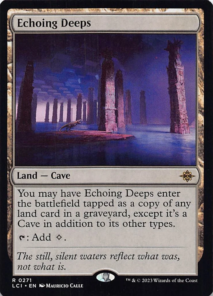 Echoing Deeps R The Lost Caverns of Ixalan 271 NM - Image 1 of 1