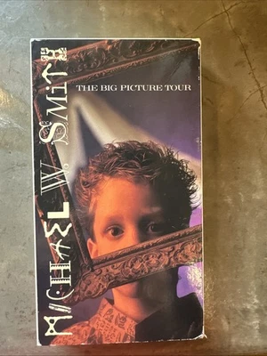 Michael W. Smith ‎– The Big Picture Tour (1987)  Reunion NTSC VHS RARE* - Imagem 1 de 4
