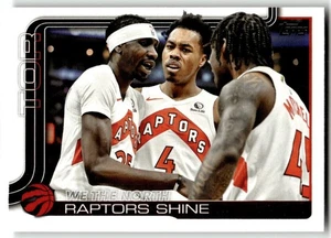 2025-26 Topps We the North, Raptors Shine #276 Toronto Raptors - Picture 1 of 2