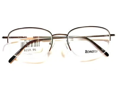 Marcos de gafas Technolite TL 518 GM gris metalizado medio borde redondo 54-19-145 Foto 1 de 3