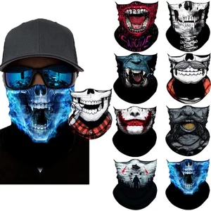 Neck Gaiter Sun UV Protection,Bandana Gator Face Mask,Neck Warmer Balaclava,T... - Picture 1 of 8