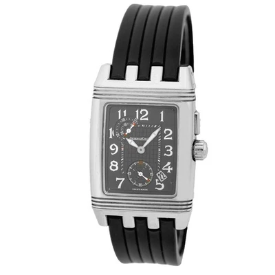 JAEGER LeCOULTRE  Steel  Reverso Grand Sport Dual Time 295.8.51 BOX Warranty  - Image 1 of 4