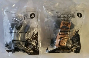 Feld Motorsport 2015 McDonalds Happy Meal Monster Marmelade Spielzeug 2 Stück NEU - Bild 1 von 7