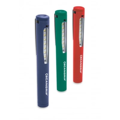 Scangrip Mag Stift 2 wiederaufladbare LED Bleistift Arbeitsleuchte + Ladekabel