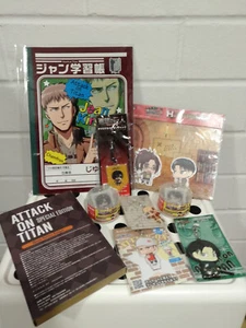 Attack On Titan Anime Goods Lot Notebook, Button Badge, Sticker, Keychains etc - Picture 1 of 9