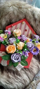 Dankeschön Geschenk, Umschlag Seifenblume 🌼🌸💖 - Bild 1 von 7