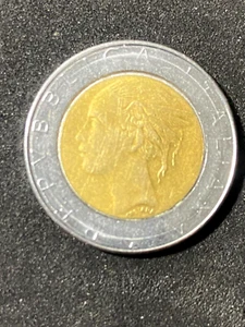 Italy , Coin L.500 of the Italian Republic. 1987, Excellent Condition - Picture 1 of 2