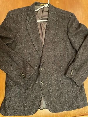 Blazer abrigo deportivo chaqueta para hombre KUPPEHEIMER lana espiga tweed lana 44 R Foto 1 de 4