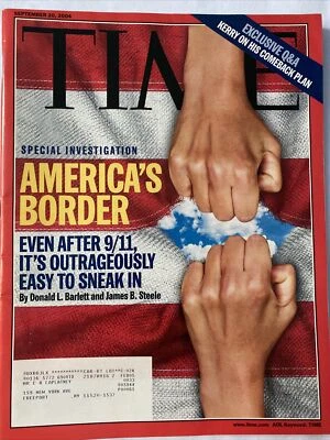 2004 Sept 20 Time Magazine: After 9/11 It’s Outrageously Easy To Sneak In(CP91) - Image 1 of 3
