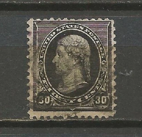 United States US 1890 Sc 228 Jefferson 30 c used - Image 1 of 1
