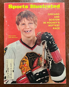 Sports Illustrated Magazine - April 6, 1970 - Chicago Blackhawks Keith Magnuson