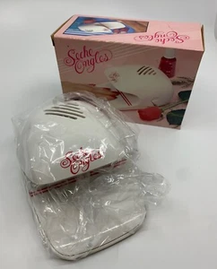 NAILS DRYER●SECHE ONGLES●ELECTRIC BATTERIES UM2 ● VINTAGE 70’ IN BOX HONG KONG - Imagen 1 de 8