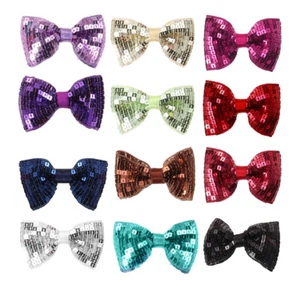 12 Piezas Lentejuelas Accesorios para el Cabello Soporte Cola de Caballo Anillo Elástico Niño Niña - Imagen 1 de 12