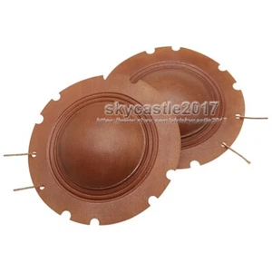 2 piezas 38,5 mm Tweeter Bobina de Voz Diafragma Bocina Agudos Altavoz Resina Película de Sonido - Imagen 1 de 7