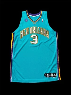 Camiseta Chris Paul Okc Emitida por el Juego 2007 Nueva Orleans NBA Usada Foto 1 de 4