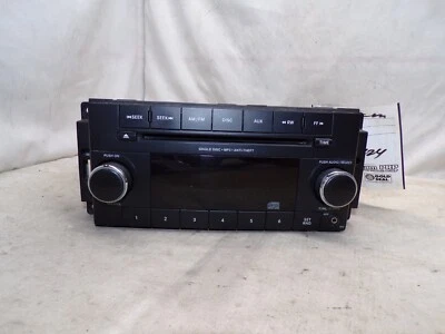 08-10 Dodge Chrysler Jeep Radio Baja Velocidad Reproductor de CD RES P05091195AC DFM21 Foto 1 de 4
