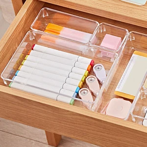 Bathroom Supplies Organizer Plastic Drawer Storage Organizers for Vanity Kitchen - Picture 1 of 18