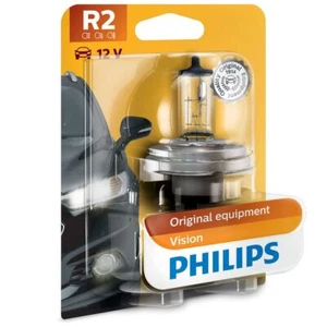 1x Philips R2 45/40W Vision Halógeno 30% más de luz 12475B1 - Imagen 1 de 1