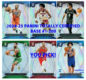 2024-25 Panini TOTALMENTE CERTIFICATA 1-200 A SCELTA 2€ o 2 Card Minimo SCEGLI TU - Foto 1 di 2