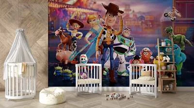 Toy Story Self-Adhesive Wallpaper Mural Home Wall Art Decor WP64 - Image 1 of 3