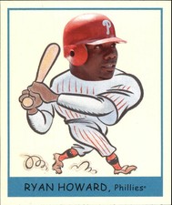 2007 (PHILLIES) Upper Deck Goudey Heads Up #254 Ryan Howard