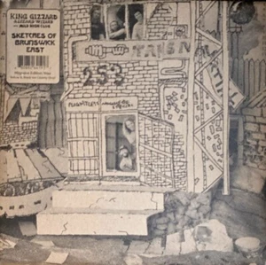 KING GIZZARD & THE LIZARD WIZARD- SKETCHES OF BRUNSWICK EAST -BLACK&YELLOW VINYL - Picture 1 of 3