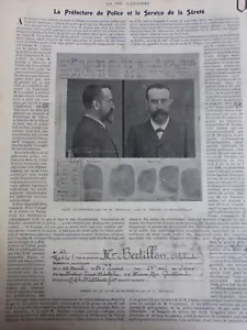 1898 1908 Bertillon Polizia Scientifica Stampa Morgue 16 Giornali Antichi - Picture 1 of 22