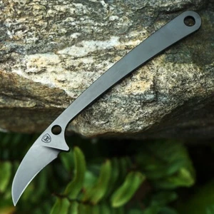 Cuchillos Mocenary 14C28N Acero Mini Garra Cuchillo Pequeña Hoja Fija Exterior Mk-17 DLC - Imagen 1 de 17