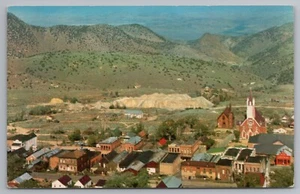 VIRGINIA CITY NEVADA BOONE FORD MERCURY SONORA Ad on Back postcard D3 - Picture 1 of 2