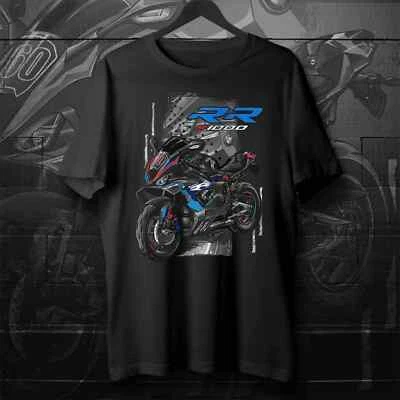 Camiseta BMW M1000RR 2021-2024, Camiseta Moto para Motociclistas Foto 1 de 2