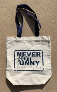 Never Not Funny Podcast canvas tote bag (Jimmy Pardo) - Picture 1 of 1