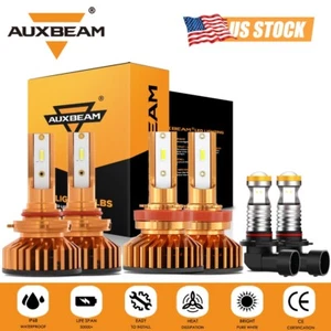 For Cadillac SRX 2010-2016 -AUXBEAM LED Headlights High Low Beam Fog Light Bulbs - Bild 1 von 12