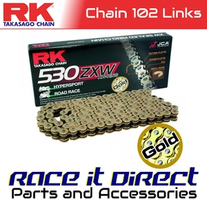 RK Chain for Honda CM400 T USA 1979-1981 Gold XW-Ring - Picture 1 of 9