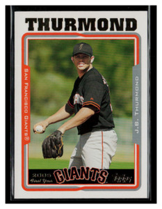 2005 Topps Updates & Highlights #UH286 J.B. Thurmond 1st Year