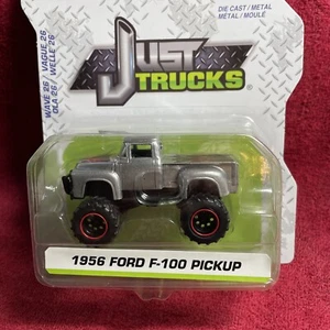 Jada Just Trucks rare silver 56 ford f100 pickup stepside 4x4 - Picture 1 of 5