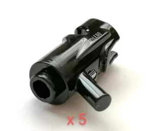 Lego Part 15391 - Black Minifigure Weapon Gun Mini Blaster / Shooter (x5) - Picture 1 of 4