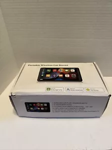 autoradio wireless portatile nuovo Apple CarPlay Android auto screen mirroring - Foto 1 di 2