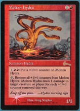 Molten Hydra FOIL Urza's Legacy PLD Red Rare MAGIC CARD (ID# 246877) ABUGames