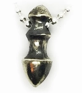 Colgante tribal de plata de ley - Imagen 1 de 2