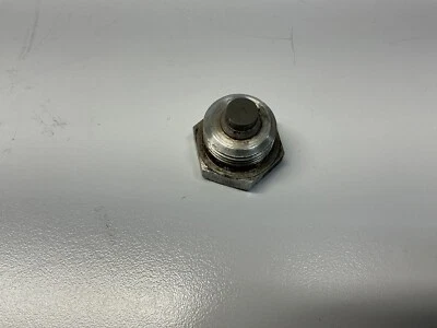 Harley Davidson 75-78 Aermacchi SX125 SX 125 Engine Oil Drain Plug #2 Magnetic Foto 1 de 4