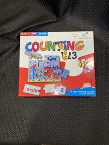 Match and Learn Counting 123 Puzzles Ages 3 and Up - Picture 1 of 2