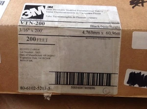 3M Heat Shrinkable Modified Fluroelastomer Tubing VTN-200 - Picture 1 of 4