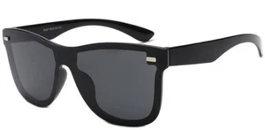 RSINC Unisex Mirrored Design UV Protected Sunglass Black Polarized 650 51-27-136 - Picture 1 of 6