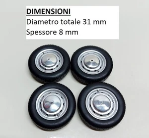 RUOTE Renault 5 TL R5 del 1972 Norev scala 1/18 - Foto 1 di 1